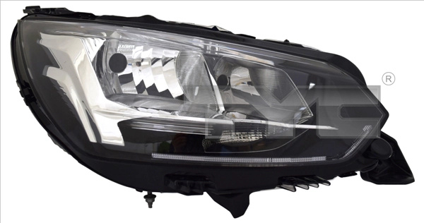 TYC Far 20-19351-05-2 montare dreapta pentru masina PEUGEOT 208 II (UB_, UP_, UW_, UJ_) 2019 2020 2021 2022 2023 2024 2025