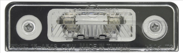 TYC Iluminare numar de circulatie montare pe ambele parti 15-0543-00-2 se potriveste la SKODA OCTAVIA II (1Z3) 2004 2005 2006 2007 2008 2009 2010 2011 2012 2013