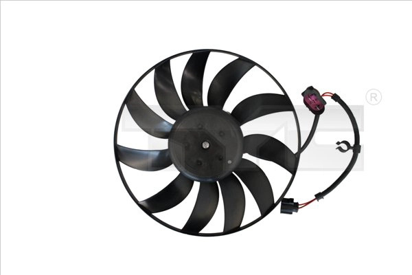 TYC Ventilator, radiator 837-0051 pentru masina AU