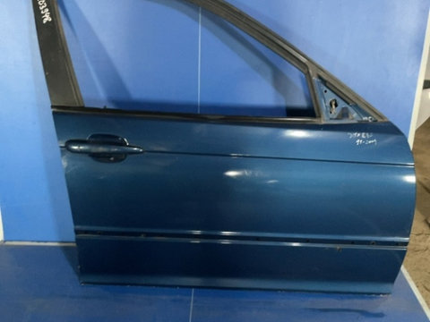 Ușă față - Culoare: Albastru, Parte montare: Dreapta față - BMW 3 Series E46 [1997 - 2003]