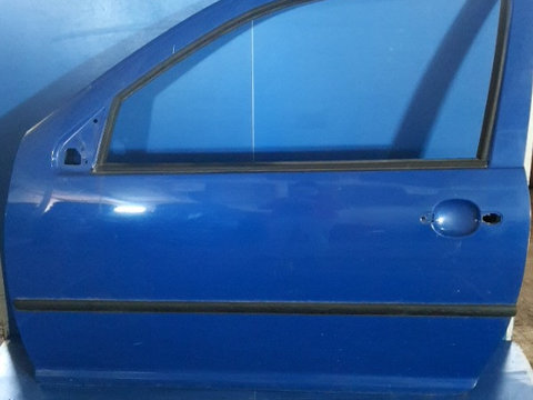 Ușă față - Culoare: Albastru, Parte montare: Stânga față, Varianta: Hatchback - Volkswagen Golf 4 generation [1997 - 2006] Hatchback 3-doors