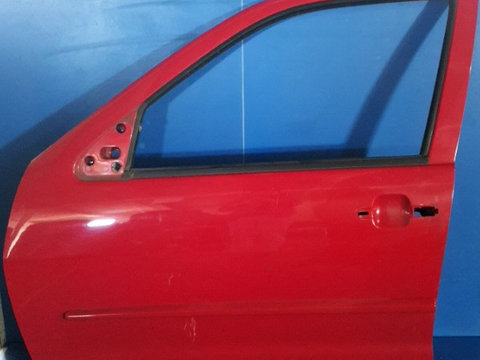 Ușă față - Culoare: Roșu, Parte montare: Dreapta față - Volkswagen Polo 3 generation [1994 - 2001] wagon 5 doors