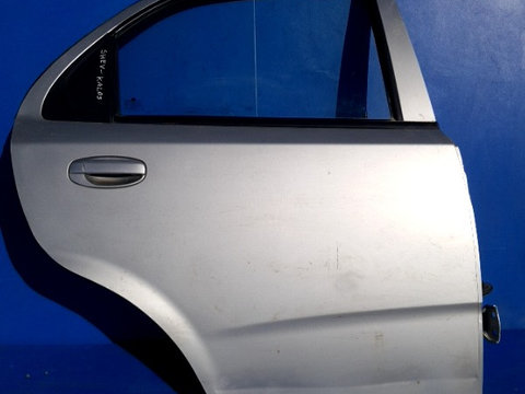 Ușă spate - Culoare: Gri, Parte montare: Dreapta spate - Chevrolet Kalos 1 generation [2003 - 2008]