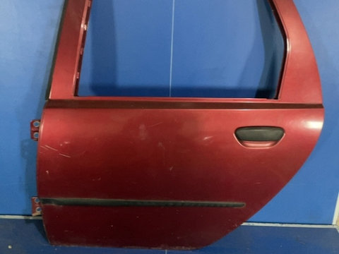 Ușă spate - Culoare: Roșu, Parte montare: Stânga spate, Varianta: Hatchback - Fiat Punto 2 generation [1999 - 2003] Hatchback 5-doors