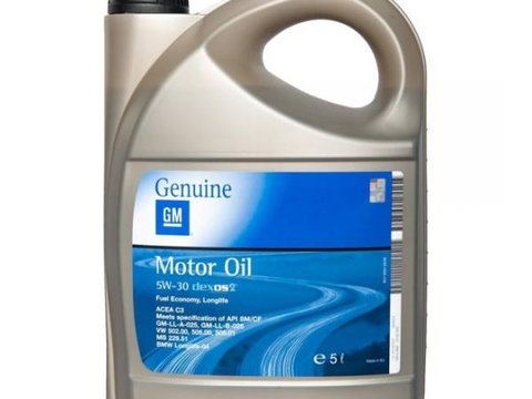 Ulei de motor GM DEXOS 2 5W-30 , 5L