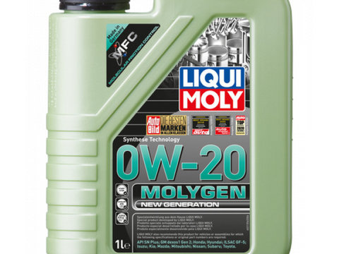 Ulei de motor LIQUI MOLY Molygen New Generation 0W-20 1L