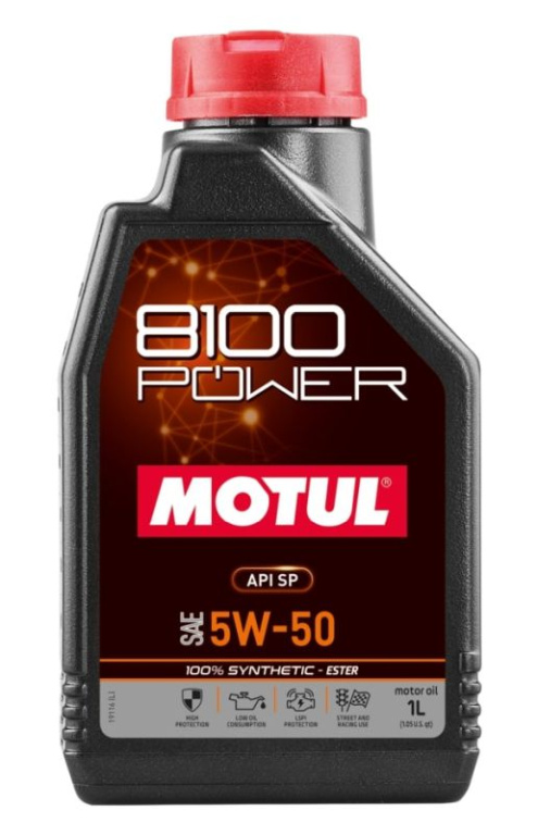 Ulei de motor MOTUL 8100 Power 5W-50 1L