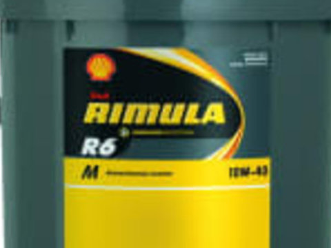 Ulei de motor RIMULA R6 M 10W40 20L ACEA E4/7 M3277 CF, MB228.5, VDS-3, RXD, Scania LDF-2 SHELL