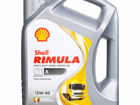 Ulei de motor SHELL Rimula R4 X 15W-40 5L