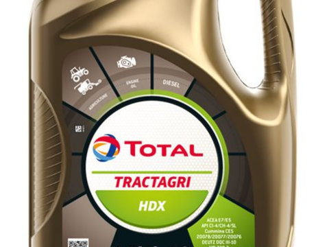 Ulei de motor TOTAL Tractagri HDX 15W-40 5L
