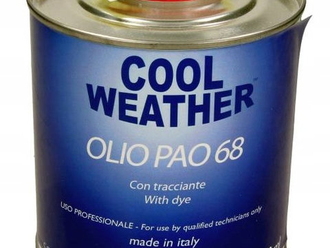 Ulei de refrigerare aer conditionat AC MAGNETI MARELLI 0.5litri, non-higroscopic, PAO 68 + contrast UV