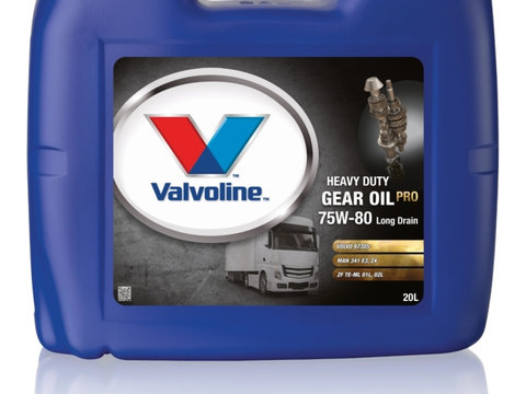 Ulei diferential VALVOLINE Heavy Duty Gear Oil Pro 75W-80 20L