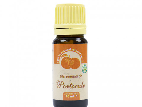 Ulei esential de Portocale (Citrus sinensis) 100% pur fara adaos 10 ml PNI-UPO-10