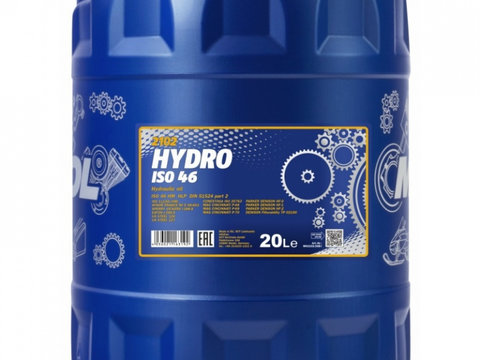 Ulei Hidraulic Mannol Hydro Iso 46 HM 20L MN2102-20