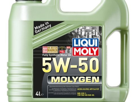 Ulei motor Liqui Moly 5W50 Molygen 4 LITRI