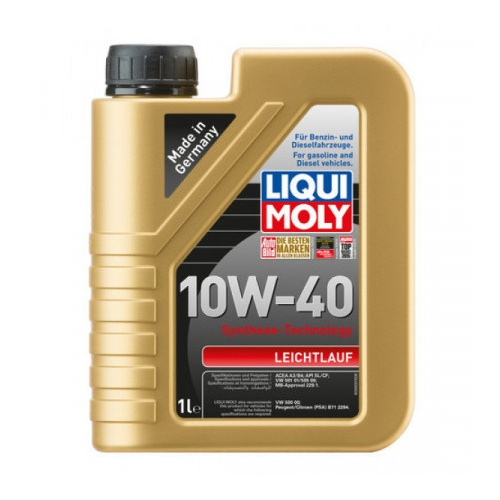 Ulei motor Liqui Moly Leichtlauf 10W40 - API SL/CF, ACEA A3/B4 (1317) (9500) 1 Litru