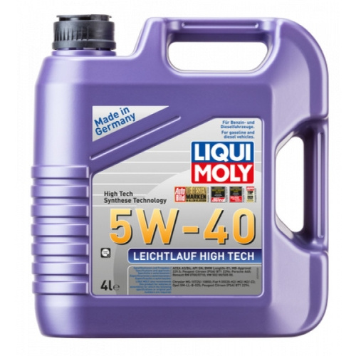 Ulei motor Liqui Moly Leichtlauf High Tech 5W40, 4 litri