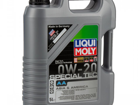 Ulei Motor Liqui Moly Special Tec AA 0W-20 Asia America 5L 9734