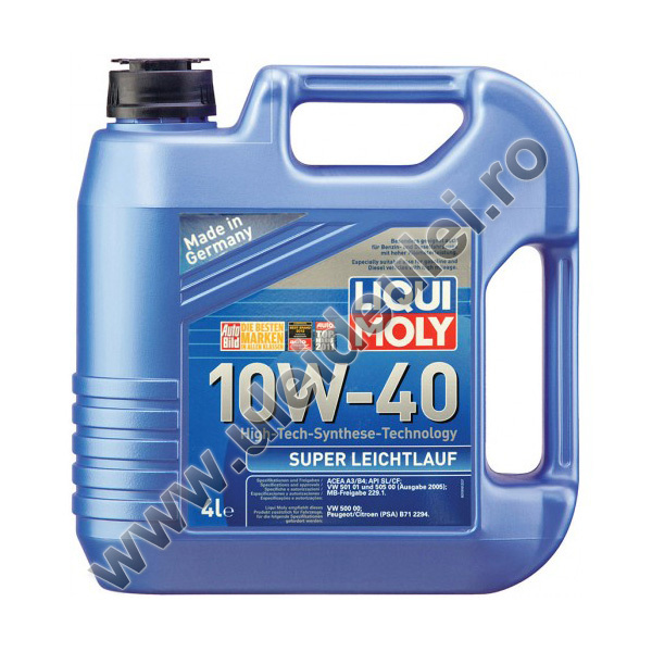 Ulei motor Liqui Moly Super Leichtlauf 10W40 - 4 L