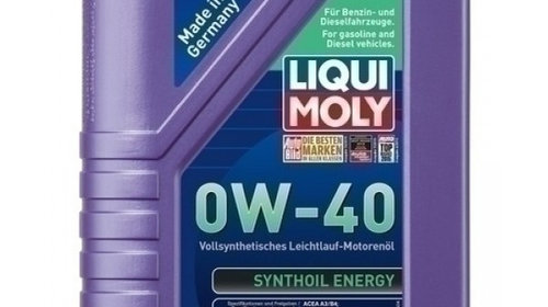 Ulei motor Liqui Moly Synthoil Energy 0W
