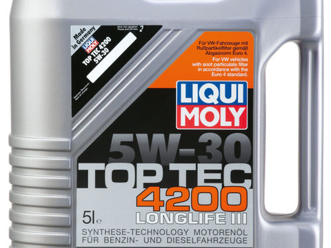 ULEI MOTOR LIQUI MOLY TOP TEC 4200 5W30 5L