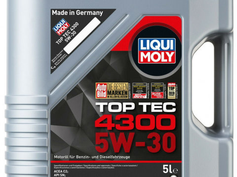 Ulei Motor Liqui Moly Top Tec 4300 5W-30 5L 2324