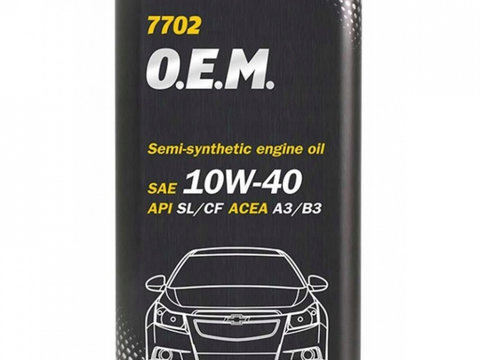 Ulei motor Mannol Oem Chevrolet / Opel 10W-40 1L Metal MN7702-1ME