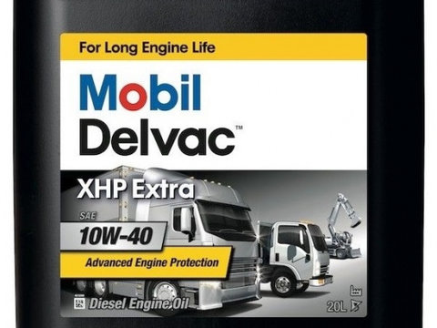 Ulei Motor Mobil Delvac XHP Extra 10W-40 20L