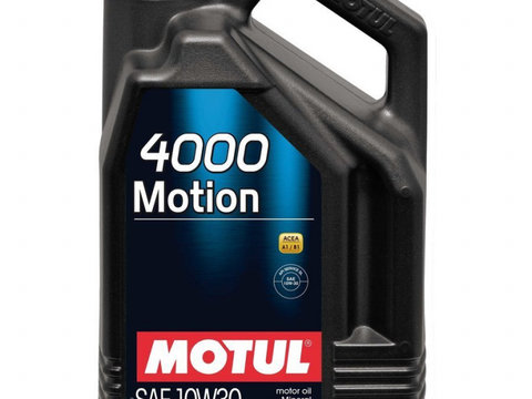 Ulei Motor Motul 4000 Motion 10W-30 5L 100334