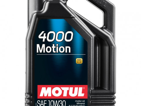 Ulei Motor Motul 4000 Motion 10W-30 5L 100334