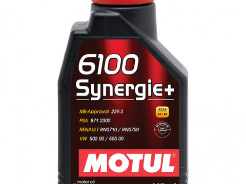 Ulei Motor Motul 6100 Synergie+ 10W-40 1L 108646