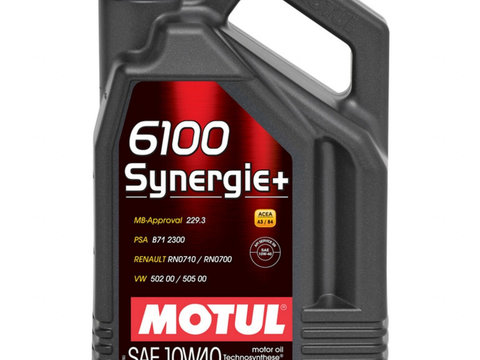 Ulei Motor Motul 6100 Synergie+ 10W-40 5L 108647