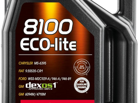 Ulei Motor Motul 8100 Eco-Lite 5W-30 5L 108214