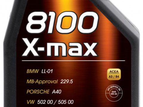 Ulei motor Motul 8100 X-Max 0W-40 1L