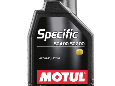 Ulei motor MOTUL SPECIFIC 504.00-507.00 5W30 1 litru, ACEA: C3 pentru VOLKSWAGEN, AUDI, SKODA, SEAT benzina si diesel