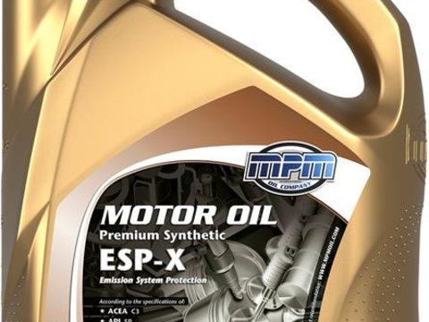 Ulei motor MPM Prem.Synth.ESP-X 5W30/5