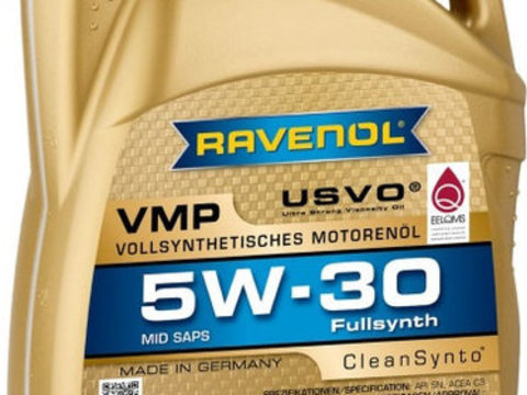 Ulei Motor Ravenol VMP USVO 5W-30 4L 1111122-004-01-999 SAN7479