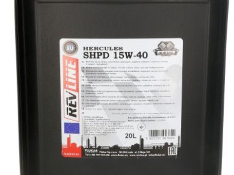 Ulei Motor RWJ Rev Line Hercules SHPD 15W-40 20L