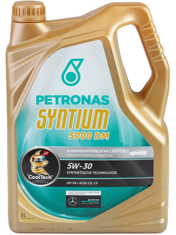 Ulei Motor Urania Syntium 5000 DM 5W-30 5L FSEL70644M12EU