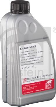 Ulei servodirectie LHM oil LHM 1L 0912 KG MB 344.0 MERCEDES-BENZ E-CLASS T-Model (S210), Turism, 06.1996 - 03.2003 Febi Bilstein 21648