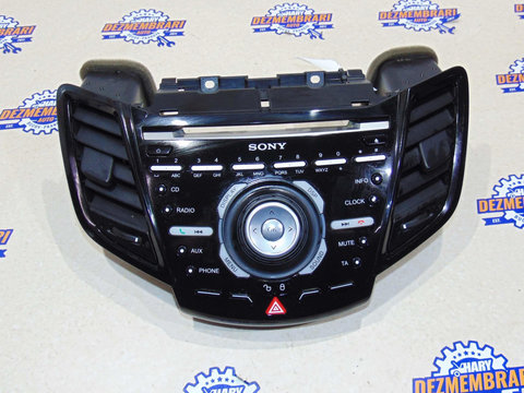 Unitate centrala radio CD avand codul C1BT-18K811-AA37AE pentru Ford Fiesta 7 Facelift