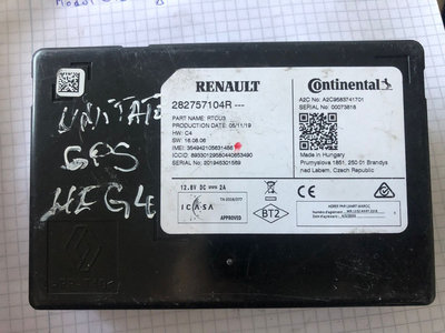 Unitate Control GPS Megane 4 COD 282757104R