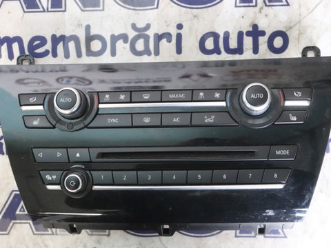 UNITATE CONTROL RADIO CD SI CLIMATRONIC BMW X5 F15 AN 2015 9350257-02