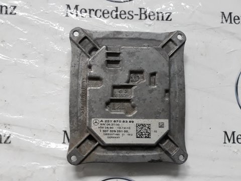 Unitate de control lumini Mercedes S Class w221 cod A2218706389