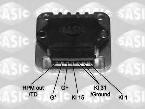 Unitate de control,sistem de aprindere - SASIC 9246005