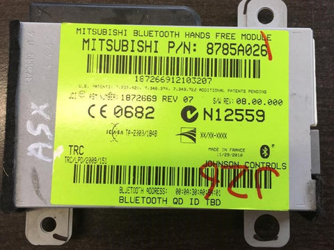 Unitate Modul Bluetooth Mitsubishi ASX Cod: 8785A026