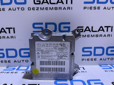 Unitate Modul Calculator Airbag - uri Peugeot 508 2010 - 2018 Cod 9677910680 A2C53323336