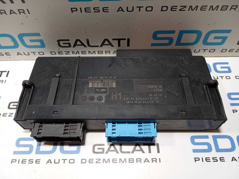 Unitate Modul Calculator Confort Confort BCM BMW Seria 3 E90 E91 2.0 2004 - 2011 Cod 61359134479-01 9134479 9134478 [M4326]