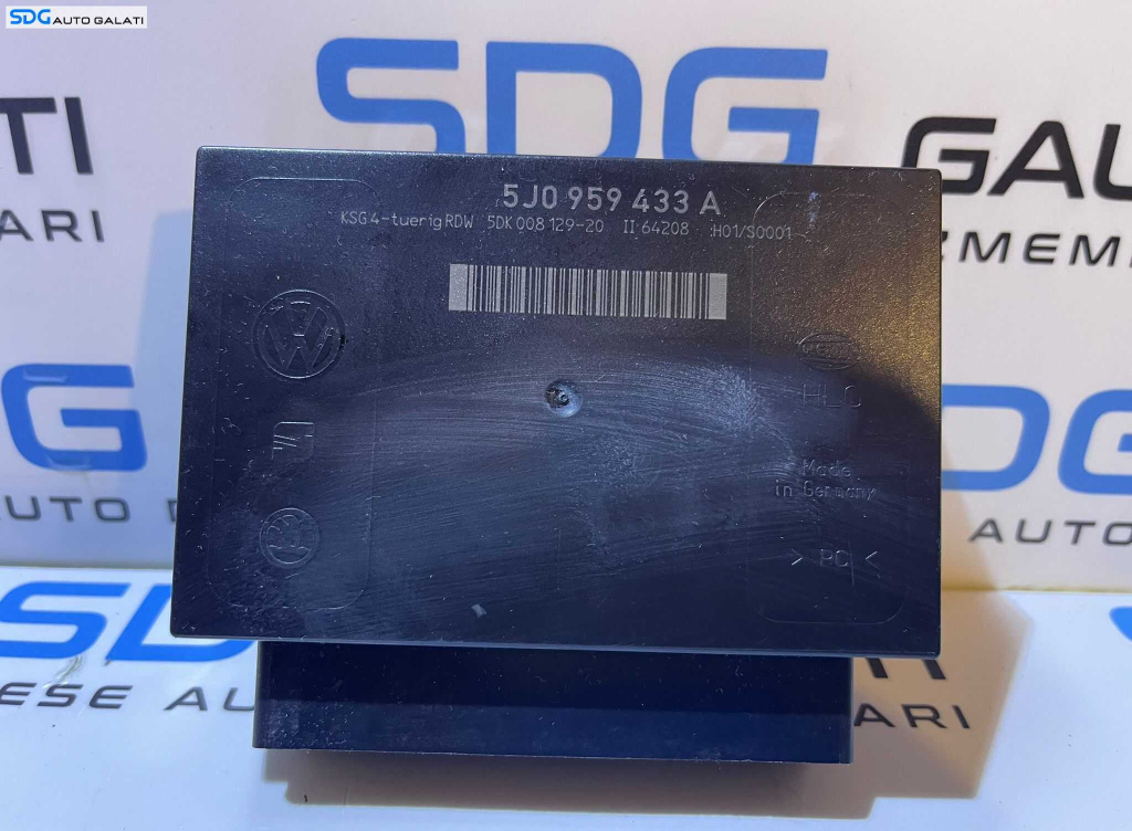 Unitate Modul Calculator Control Confort Confort Skoda Fabia 2 2007 - 2014 Cod 5J0959433A [L4434]