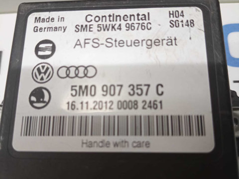 Unitate Modul Calculator Lumini Volkswagen Tiguan 5N 2007 - 2015 Cod 5M0907357C [1821]